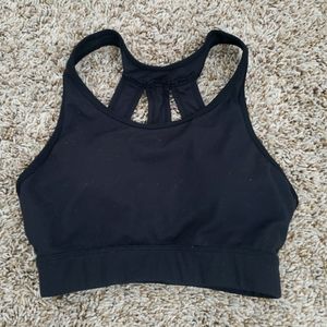 NVGTN Black Trio Sports Bra Small
